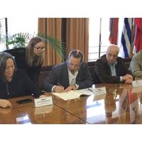 Signing ceremony custom-built TSHD ANP Uruguay