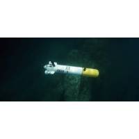 SPARUS II hovering AUV mapping a rocky area during a survey mission. Credit: IQUA Robotics