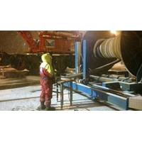 Spooling Wire in Mongstad Base: Photo credit IOS InterMoor