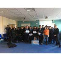 Students competing in a design-and-make challenge for the marine industries Photo bigpartnership.co.uk