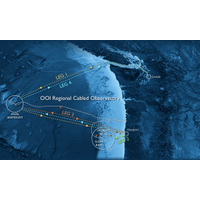Map of the summer 2013 cruise.
