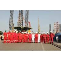 DDW & NDC team near Al Ittihad (Photo: Drydocks World)