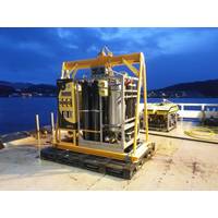 Teledyne’s Subsea Supercharger with Innova subsea hydraulic pumping unit, developed by Innova. Photo from Teledyne.