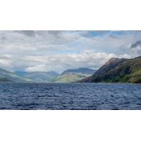 This is Loch Ness, a body of fresh water in Scotland; no monster in sight. © ARIJEET / Adobe Stock