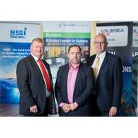 L- R: Tony Laing of NSRI, David Rennie of Scottish Enterprise and Neil Gordon of Subsea UK. (Photo: Subsea UK)