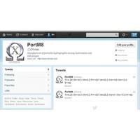 Twitter page showing PortM8 data. Credit: Ohmex Instruments