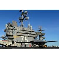 Unmanned Aircraft on Carrier Trial: Photo credit USN
