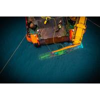 Verlume’s in-field resident AUV charging and communication station has been deployed as part of the Renewables for Subsea Power project in Scotland. Source: Verlume.