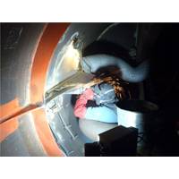 Water backed weld Photo Whittaker Engineering