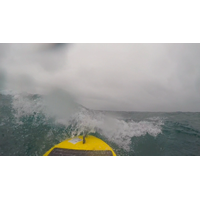 Waveglider in rough seas