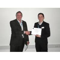 "We were delighted to sponsor the prize for best poster," said Chelsea's Technical Director, Dr John Attridge (left). "For nearly 50 years we have been developing a wide range of in situ sensors and systems and maintain a keen interest in the development and commercialisation of new technologies".