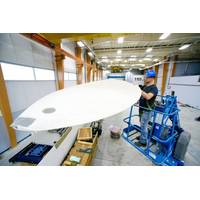 Wind Turbine Blade: Photo courtesy of UMaine