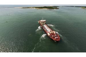 The U.S. Army Corps of Engineers (USACE) dredge MURDEN conducts maintenance dredging in the federal channel of the Ocean City Inlet, July 31, 2026.
U.S. Army photo by David Adams
