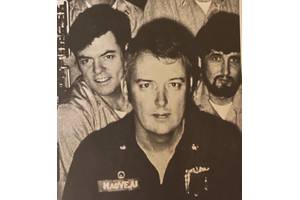 Capt. Charlie MacVean with some of his USS SEAWOLF (SSN575) divers. (Photograph courtesy of John Freeman.)