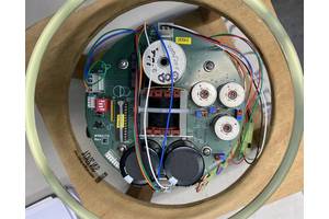 Figure 1. The Edgetech Burnwire Acoustic Release Transponder (BART) board provides up to 5 burnwire release commands, or 4 burnwire release commands plus a command-on and command-off to a single pin. The board has reliably received commands at the bottom of the Mariana Trench/Challenger Deep. (Photo courtesy of Rob Morris, Edgetech.)