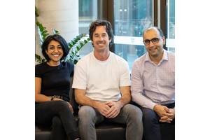 Image: Deteqt COO Rupal Ismin, CEO Jim Rabeau, CTO Omid Kavehei,