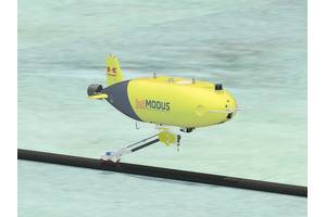 Kawasaki’s SPICE AUV, acquired by Modus. Image from Modus.