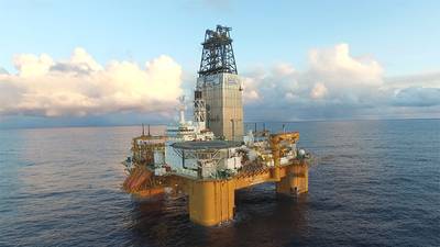 Aker BP recently awarded a contract worth up to $68 million to Odfjell Drilling for the lease of the semi-submersible drilling rig Deepsea Stavanger in the Norwegian Sea and the Barnts Sea (Photo: Aker BP)