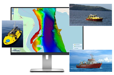 CARIS Onboard can be used to process and monitor survey data from multiple platforms (Image: Teledyne CARIS)
