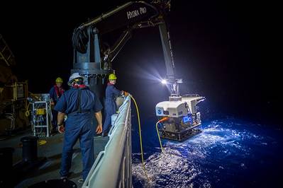 Discoverer will have the ability to deploy remotely operated vehicles to explore the ocean. (Photo: NOAA)