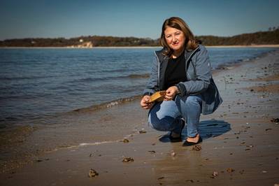 Ellen Pikitch, PhD, Endowed Professor of Ocean Conservation Science at SoMAS. Photo Credit: Stony Brook University