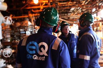 EnQuest Offshore Workers: Photo credit EnQuest 