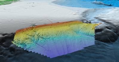 High-resolution bathymetric map of the Carson Basin, a frontier region offshore Newfoundland. Fugro acquired the data which will help E&P companies to evaluate lease options for Newfoundland and Labrador’s 2019 licensing round. (Image: Fugro)