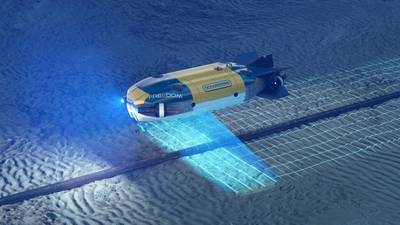  An illustration of the Freedom AUV System - Credit: Oceaneering
