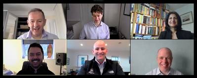 (top left to top right) Ian Bryan, Iain Wallace and Reena Rowan
(bottom left to right) Simon Miller, Brian Allen and Martin Young - Image Credit: Rovco