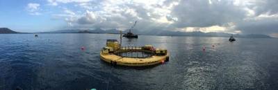 The Lifesaver Energy Platform was deployed at the U.S. Navy's Wave Energy Test Site in Hawaii. (Photo: Naval Facilities Engineering Command, Engineering and Expeditionary Warfare Center).