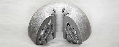 Pic: A probehead for taking gas samples in hot gas atmosphere, produced at the thyssenkrupp TechCenter Additive Manufacturing. It is additive manufactured from austenitic heat resistant steel, and has a longer service life due to integrated cooling channels. Image courtesy of thyssenkrupp