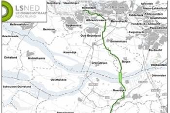 Proposed Multi-Pipeline Route: Image credit Port of Rotterdam