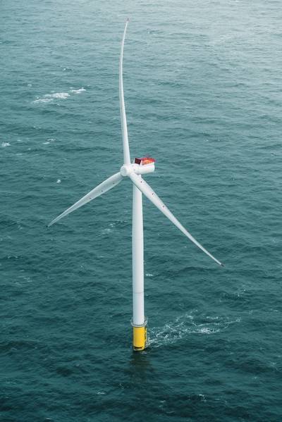 6-MW Siemens Gamesa wind turbine. The same model will be installed at Coastal Virginia. (Photo: Business Wire)