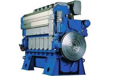 Wärtsilä 32 Marine Diesel Engine: Image courtesy of Wärtsilä
