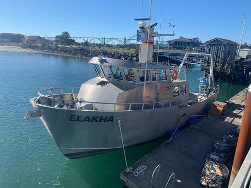 The 54 x 16.5-foot Research Vesssel Elakha which was built in 2001 at Rozema Boat Works, recently repowered with Cummins engines. Photo: Alan Haig/Brown/Cummins