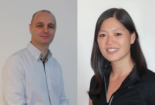 Key account manager in the Aberdeen office of Ashtead Technology, Paul Morrison, and regional general manager in the Singapore office of Ashtead Technology, Wendy Lee