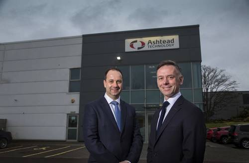 Allan Pirie, CEO of Ashtead Technology and Nicholas Gee from Buckthorn Partners. (Photo: Ashtead)