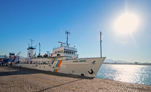 The Alpha Crucis is the latest national ocean research vessel to select Sonardyne technology to underpin its work following the purchase of a Ranger 2 Gyro USBL system. (Photo: Sonardyne)