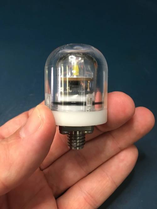 Anglerfish is a miniature deep-sea LED flasher designed to aid in vehicle recovery (Photo: Arctic Rays)