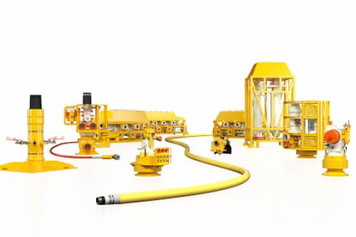 The Aptara TOTEX-lite subsea system features lightweight, modular subsea technologies that are designed to reduce lead times for equipment delivery as well as total cost of ownership for the full life of the field. (Image: BHGE)