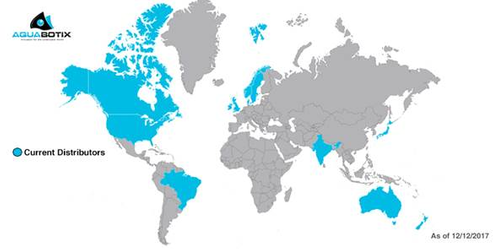 Aquabotix updated dealer/distributor map (Photo: Aquabotix)