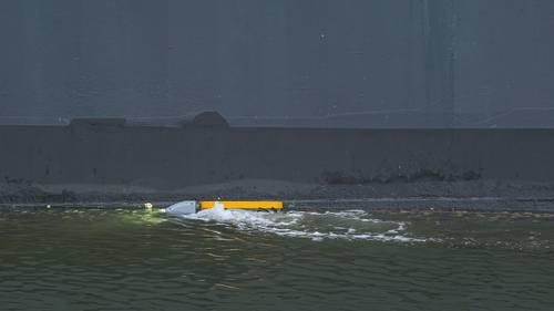 Armach Robotics Hull Service Robot on ship -  ©Armach Robotics