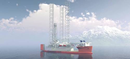 Artist's impression of 'White Marlin' courtesy of Dockwise