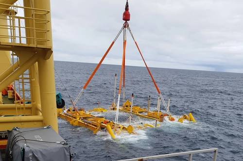 Ashtead Technology’s Deflection Monitoring System being installed for a project with Ocean Installer AS in Equinor’s Askeladd and Johan Castberg fields. (Photo: Ashtead Technology)