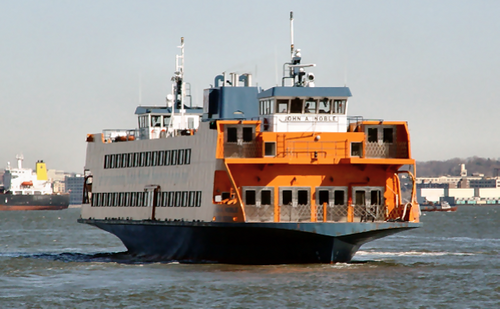 Austin-class ferry John A.Noble: Photo credit SIF