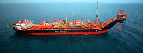 Bhumi Armardi FPSO: Photo courtesy of Bumi Armada