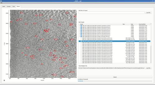 Boulder identification tool (Credit: Ocean Geophysics)
