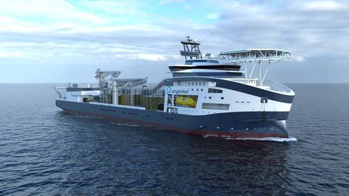 Vard cable layer for Prysmian (Credit: Vard)