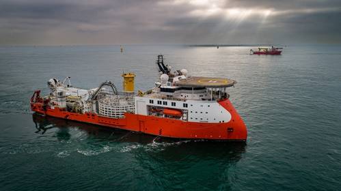 Cable laying vessel Ariadne (Credit: Asso.subsea)