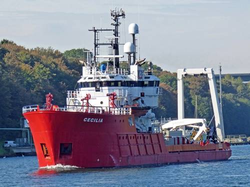 The OSV Cecilia. Photo: iSurvey